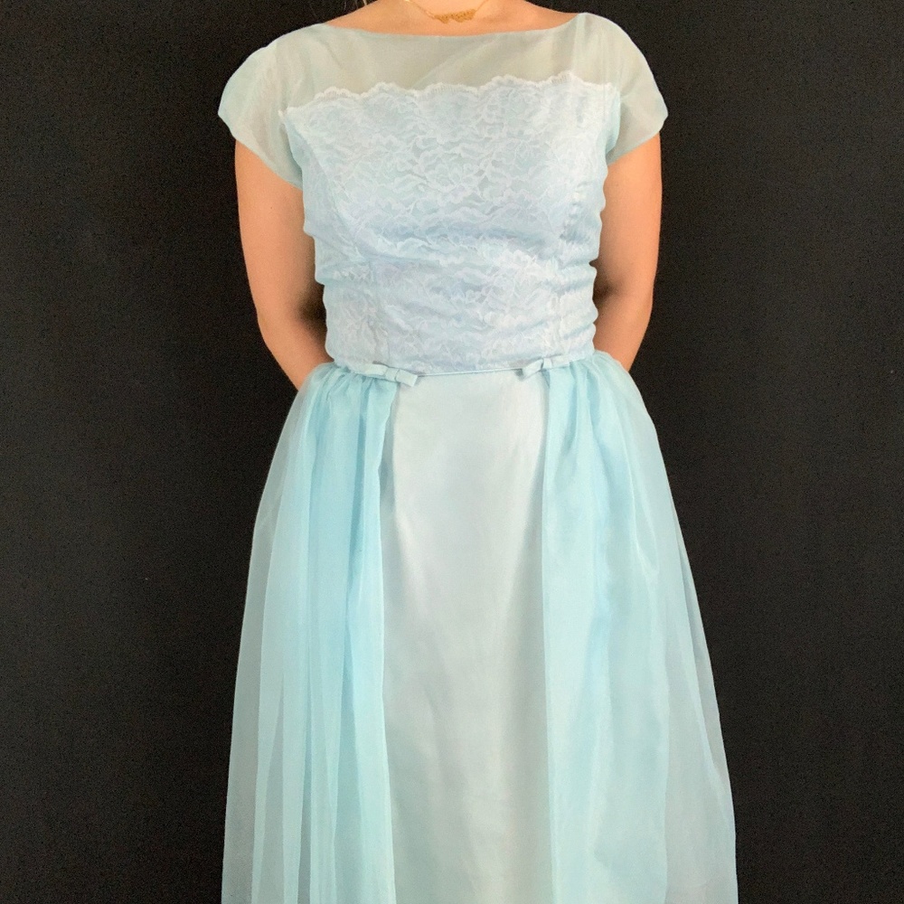 ❗️SOLD❗️50s/60s Sylvia Ann Formal Dress